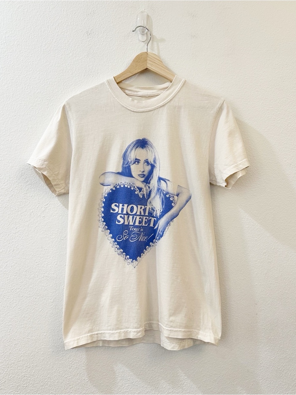 Sabrina Carpenter 2024 Short N’ Sweet Tour Official Shirt With Dates Size Small